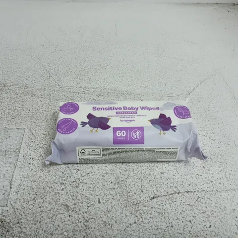 BOX OF APPROXIMATELY 15 X SENSITIVE BABY WIPES