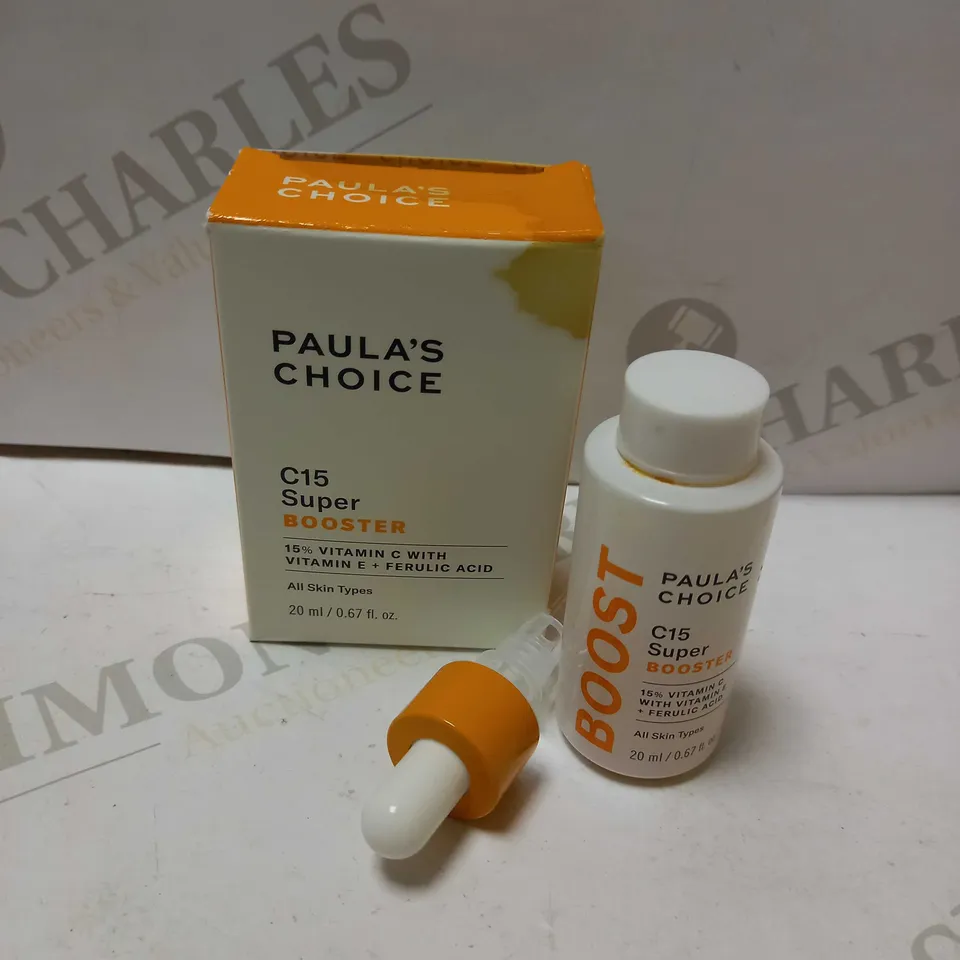 2 X 20ML PAULA'S CHOICE C15 SUPER BOOSTER