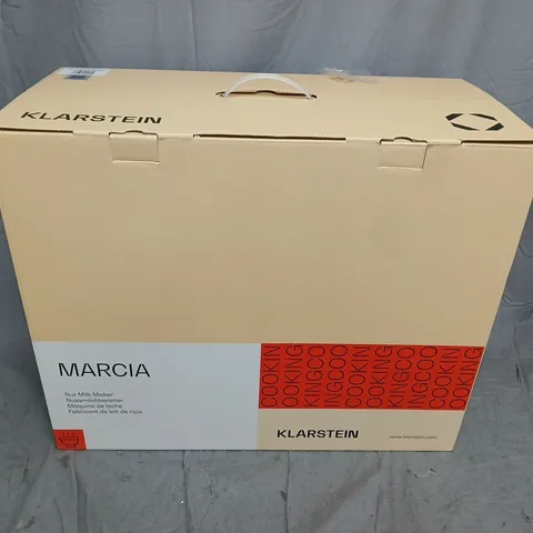 BOXED KLARSTEIN 1.2L MARCIA NUT MILK MAKER