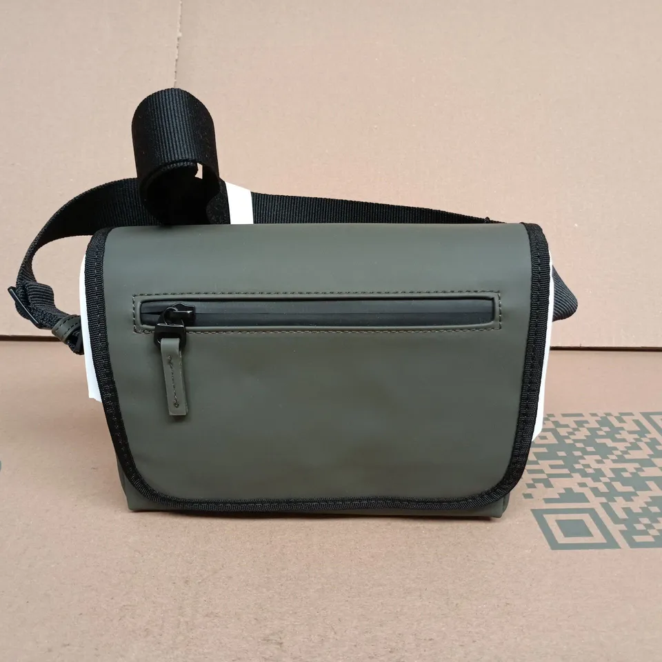 ZARA GREEN MEDIUM VELCRO BAG IN ZARA DUST BAG