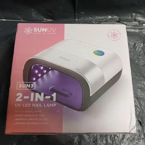 SUNUV 2-IN-1 UV LED NAIL LAMP