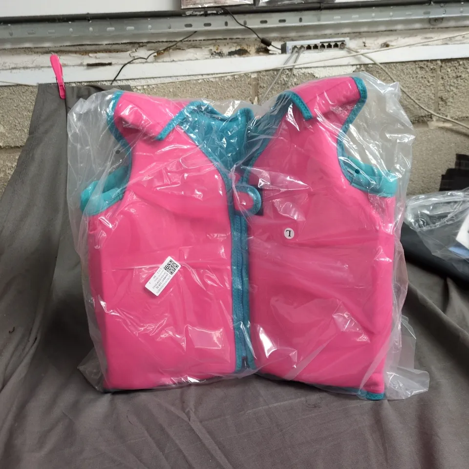 KIDS SWIM LIFE JACKET FLOAT VEST SWIMMING POOL BUOYANCY