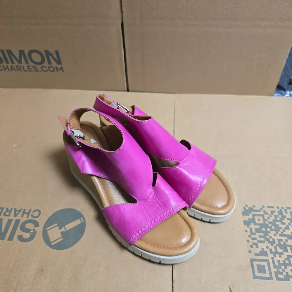 MODA IN PELLE WOMEN'S SANDALS – PINK MAGENTA, UK 6 (EU 39)