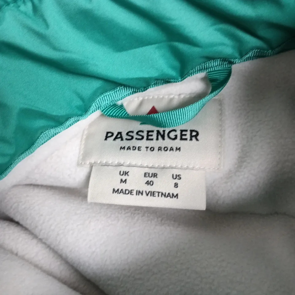 Passenger Beaumont Recycled Sherpa Hoodless Fleece – Dawn Grey, UK M