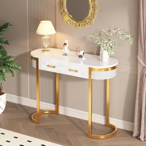BOXED MORRISEY 100CM CONSOLE TABLE