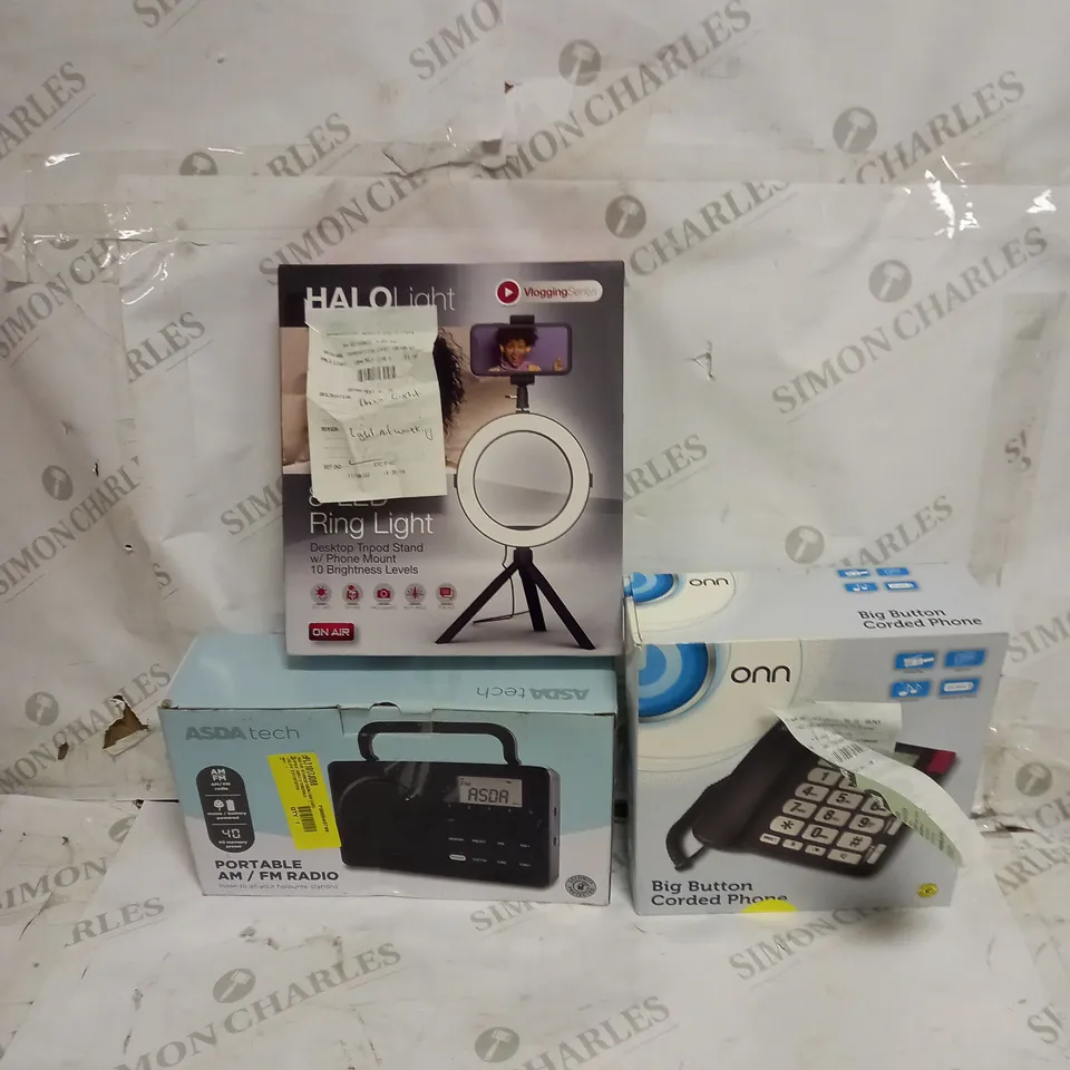 BOX OF ASSORTED ELECTRICAL ITEMS TOO INCLUDE USB'S , RADIO'S AND EARPHONES 