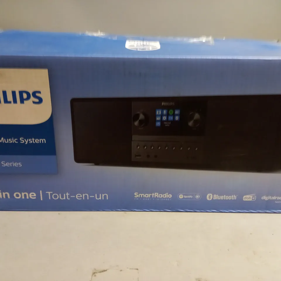 BOXED PHILIPS MICRO MUSIC SYSTEM ALL-IN-ONE 6000 SERIES