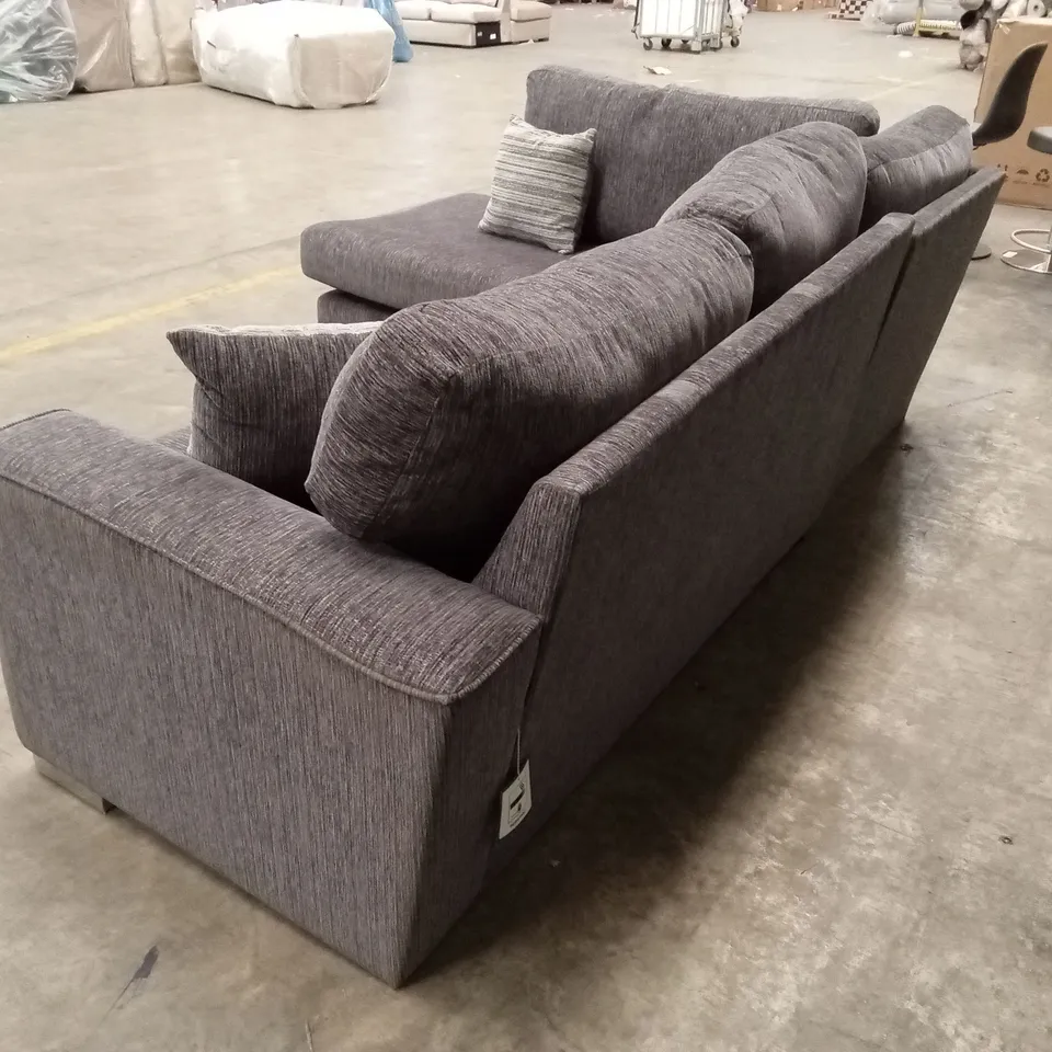 MINC FABRIC LEFT HAND CORNER CHAISE SOFA RRP £1679