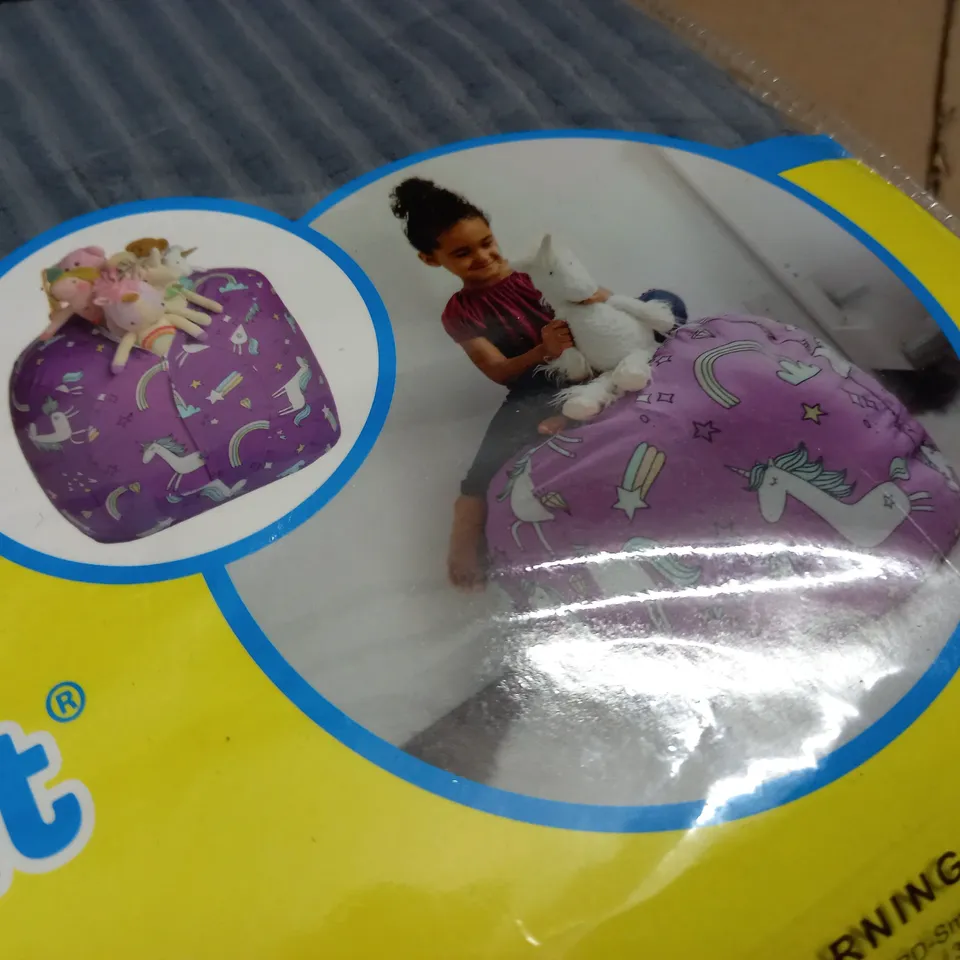 LOT OF 3 ASSORTED KIDS ITEMS TO INCLUDE BEARING DIABOLO, SEALED JIGSAW AND STORAGE BEAN BAG