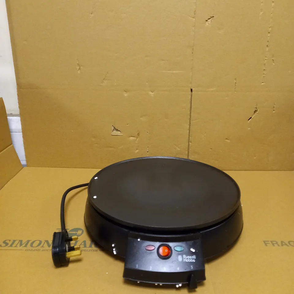 RUSSELL HOBBS FIESTA CREPE AND PANCAKE MAKER