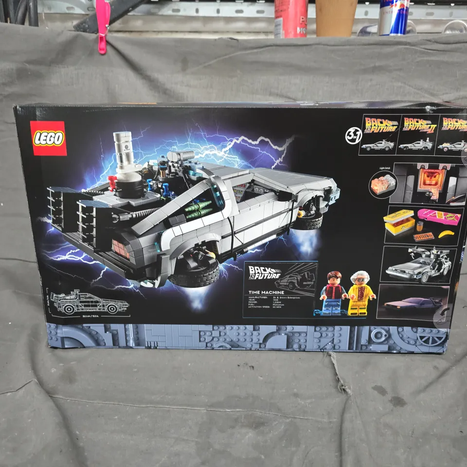 LEGO BACK TO THE FUTURE TIME MACHINE (10300) – BOXED SET
