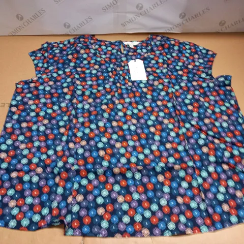 SEASALY CORNWALL FLOWER PATTER SHIRT SIZE 26-28