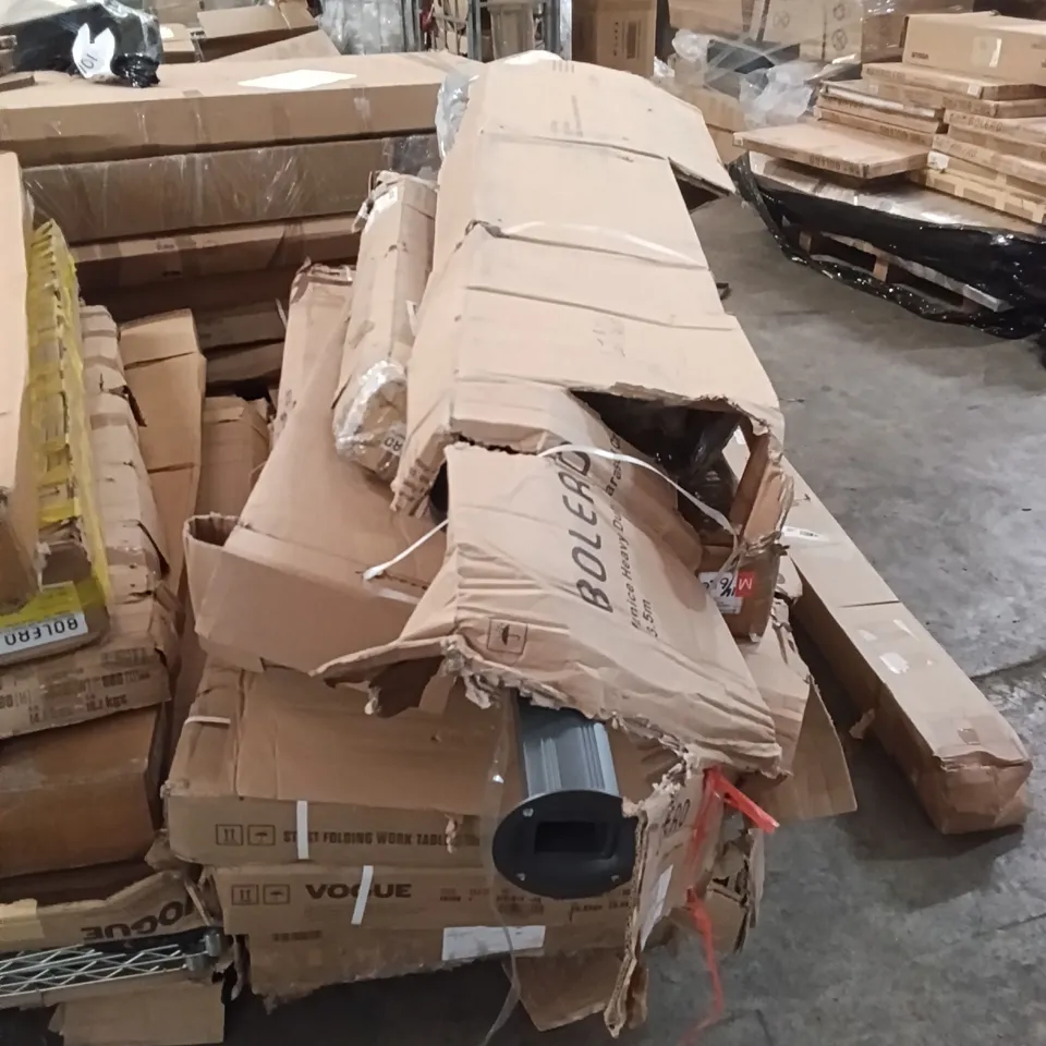 PALLET OF ASSORTED CATERING GOODS - SHELVING 