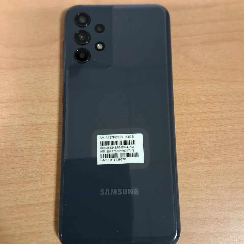 BOXED SAMSUNG GALAXY A13 64GB IN BLACK - SM-A137F