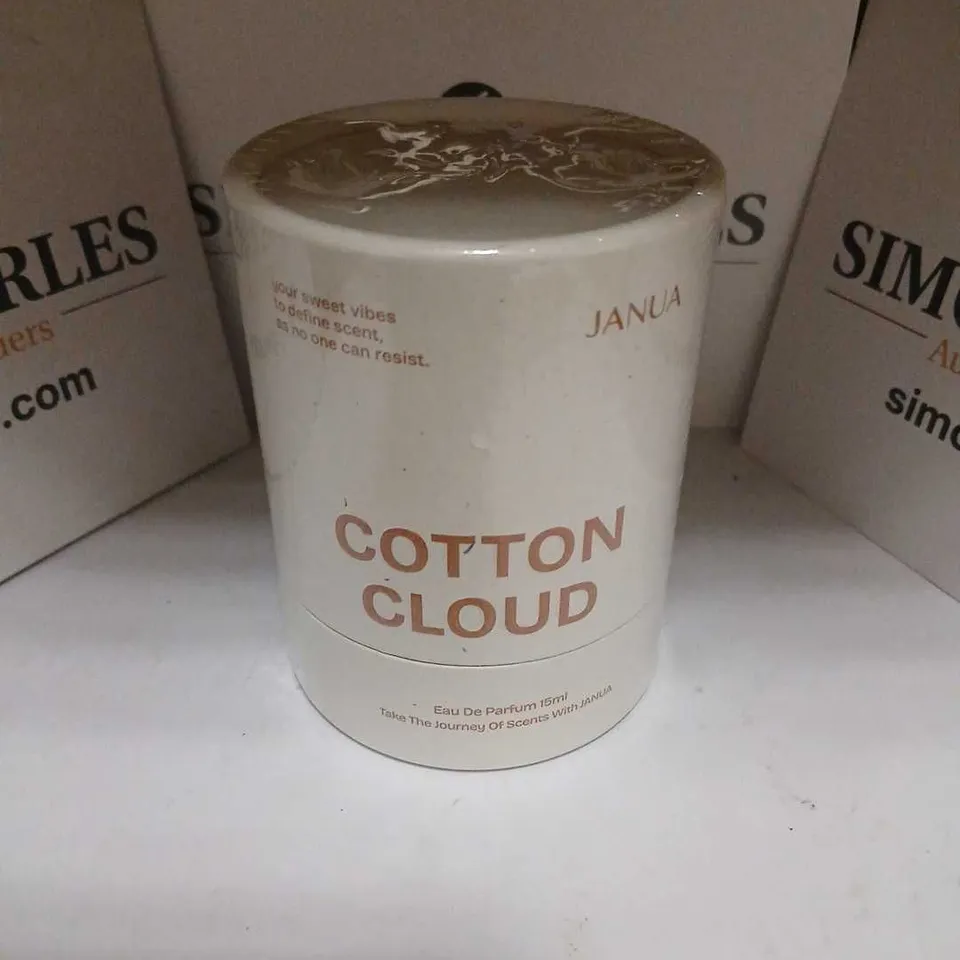 BOXED AND SEALED JANUA OFFICIAL COTTON CLOUD EAU DE PARFUM 15ML