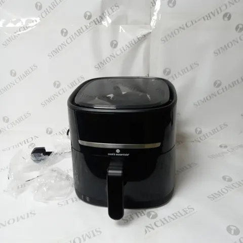 COOK'S ESSENTIALS 4L AIR FRYER IN BLACK