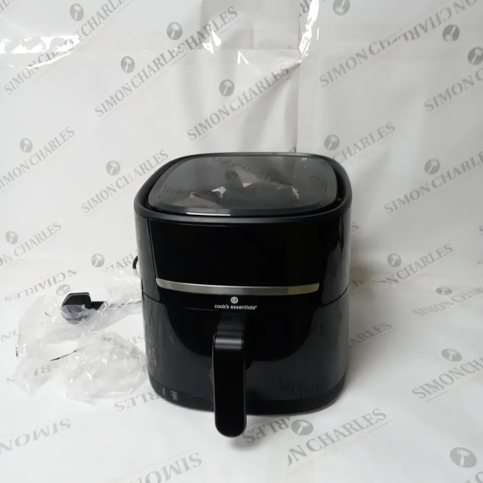 COOK'S ESSENTIALS 4L AIR FRYER IN BLACK