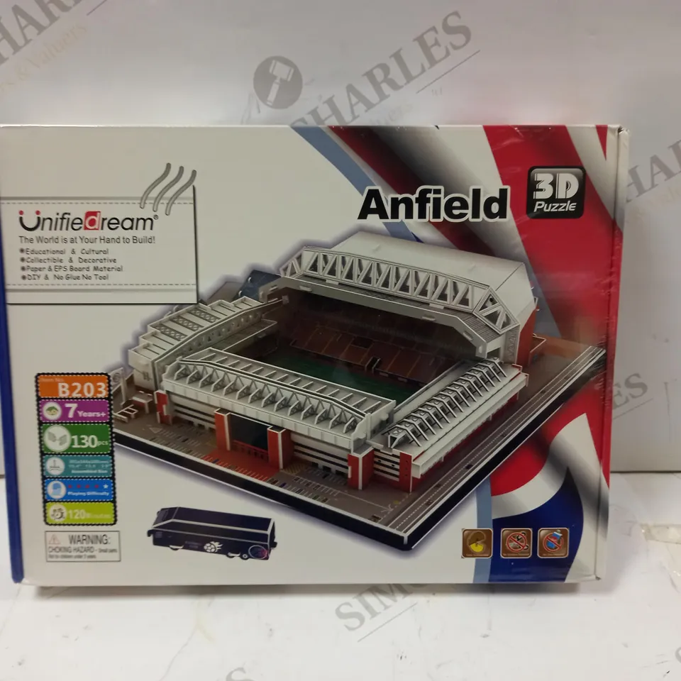 BOXED INIFIED DREAM ANFIELD 3D PUZZLE