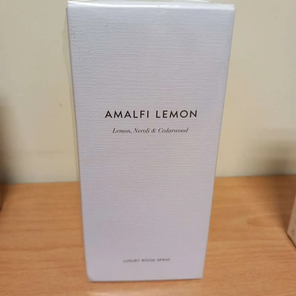 BOXED AND SEALED AMALFI LEMON LUXURY ROOM SPRAY