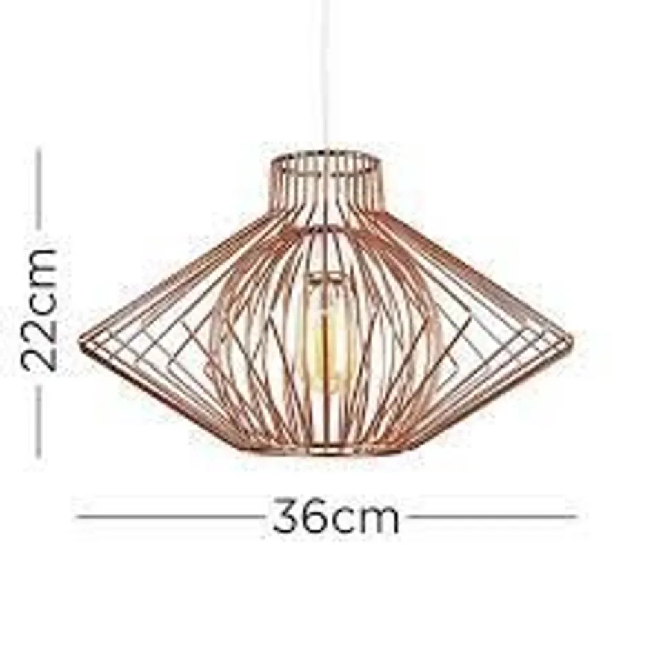 36CM METAL NOVELTY PENDANT SHADE