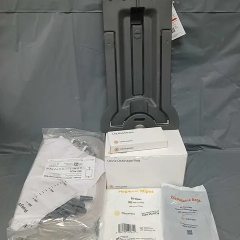 PROSYS URINE DRAINAGE BAGS, BAG STAND, WIPES AND DISPOSABLE BAGS