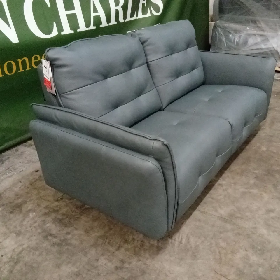 QUALITY DESIGNER ITALIAN MADE BOLZANO 2 SEATER ELECTRIC RECLINER LEATHER LOVESEAT SOFA