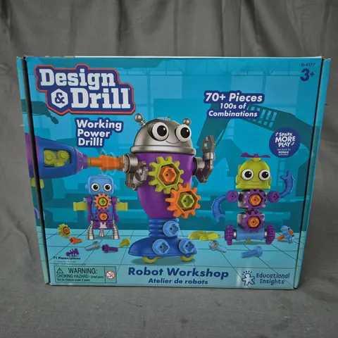 BOXED DESIGN & DRILL ROBOT WORKSHOP 