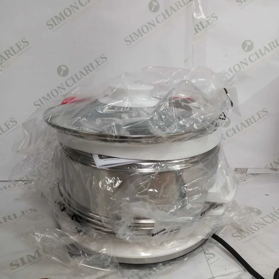 BOXED TEFAL VC1451 CONVENIENT SERIES STEEL, STEAMER OF STAINLESS STEEL,