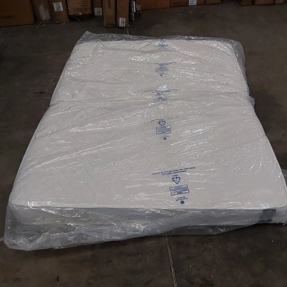 QUALITY BAGGED 5' SERENITY HYBRID COIL AND MEMORY FOAM MATTRESS 