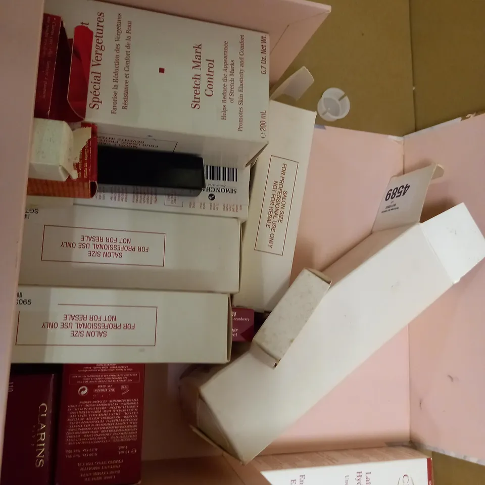 CLARINS BODY LOTION AND MAKE UP SET