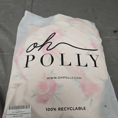 OH POLLY ROSE PRINT DRESS SIZE 10