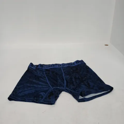 BJΓRN BORG BOXER SHORTS β NAVY BLUE CAMOUFLAGE, UK MEDIUM (M)