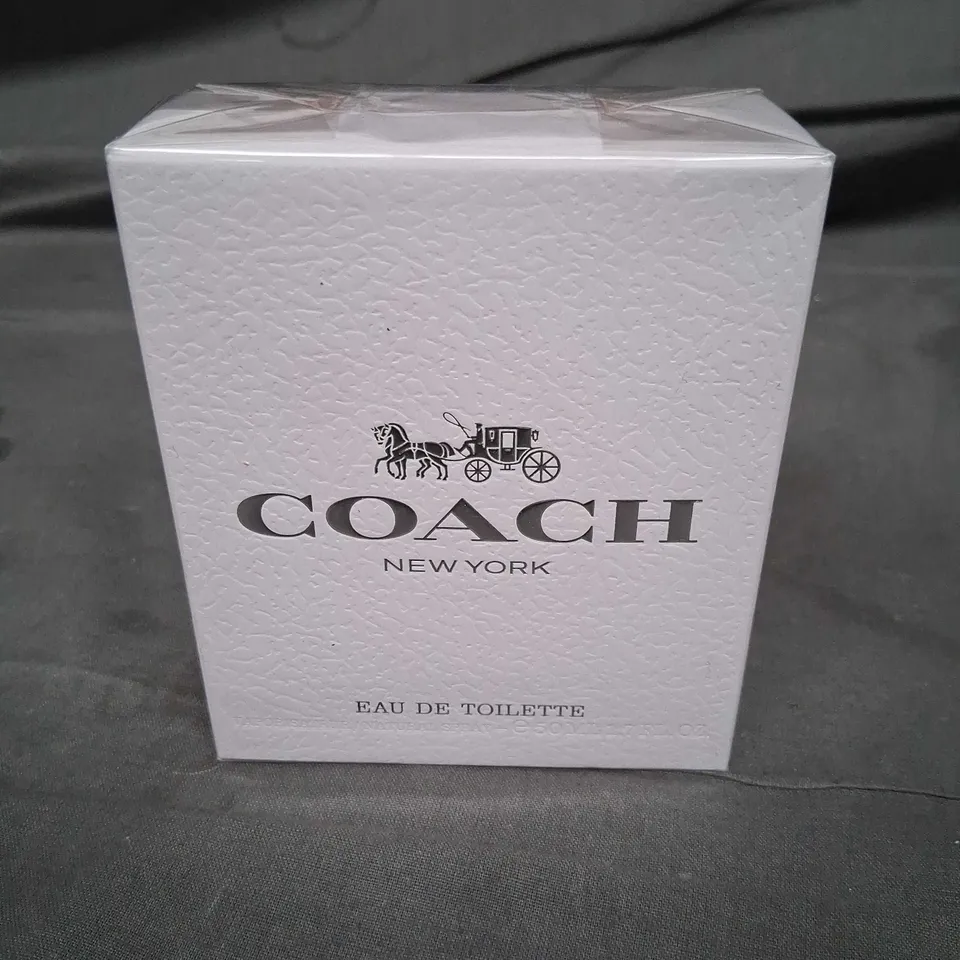 BOXED COACH NEW YORK EAU DE TOILETTE 50ML