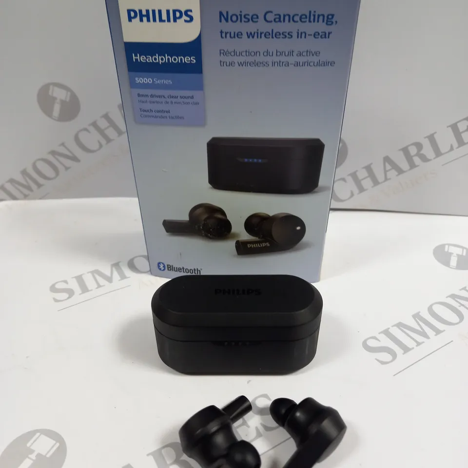 BOXED PHILIPS 5000 SERIES TRUE WIRELESS EARPHONES 