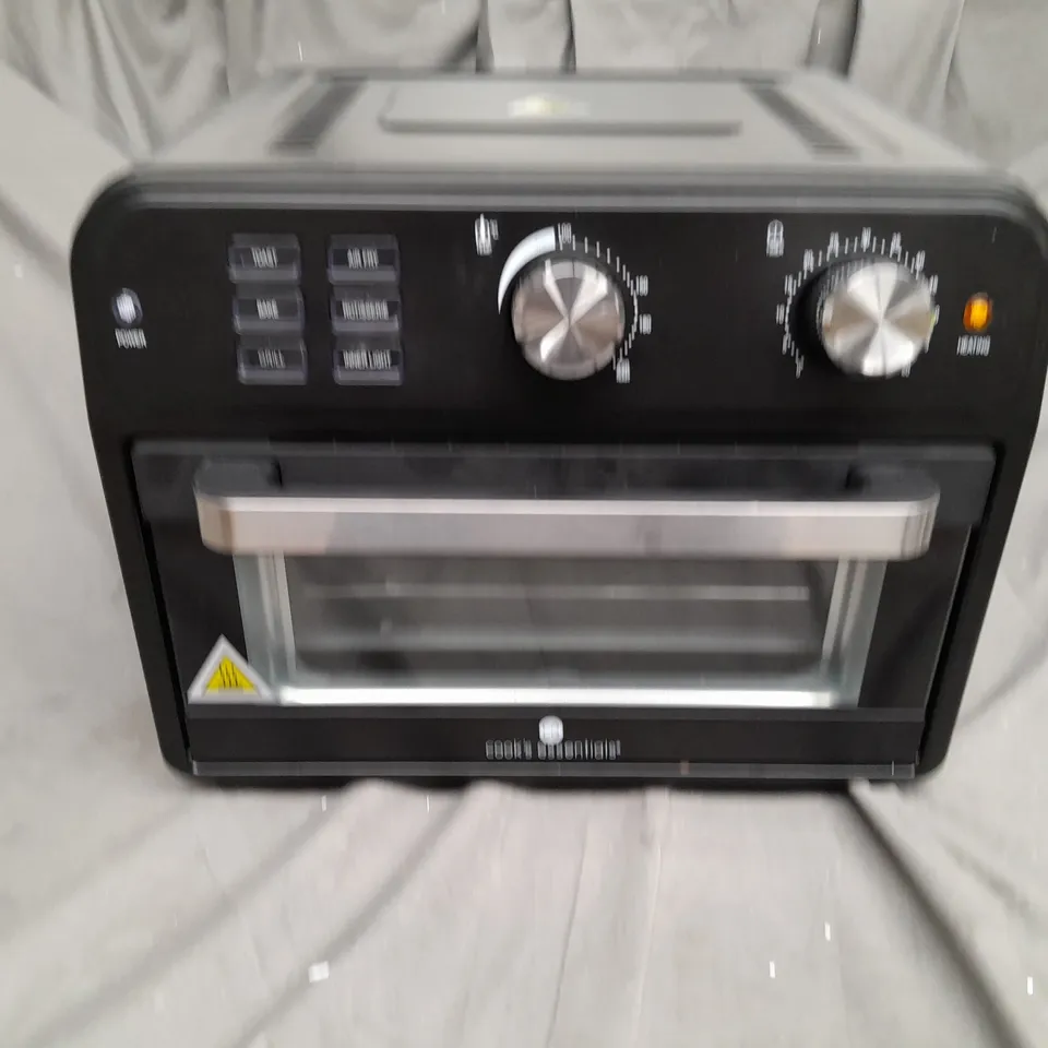 BOXED COOK'S ESSENTIAL 21-LITRE AIRFRYER OVEN IN BLACK