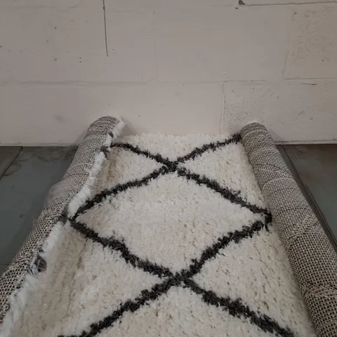 BRAND NEW PACO HOME CREAM MAGHREB RUG SIZE 80CM X 150CM