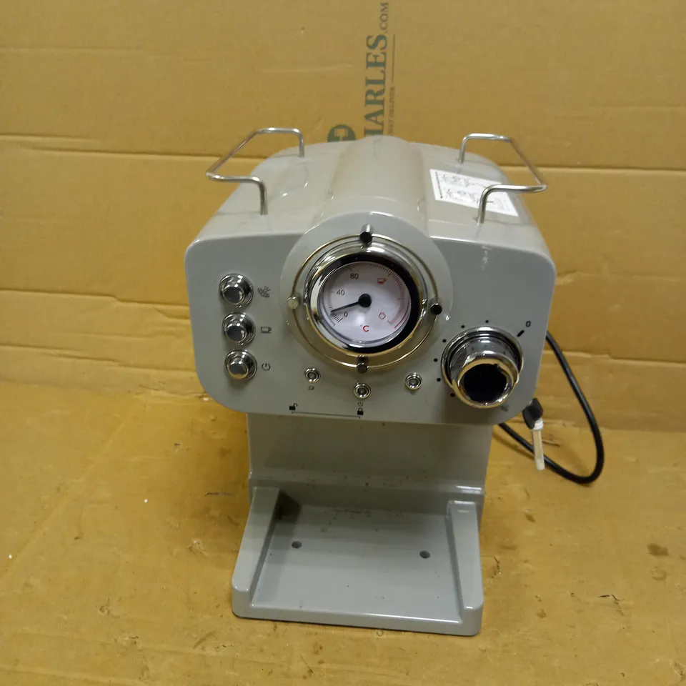 SWAN RETRO PUMP ESPRESSO COFFEE MACHINE