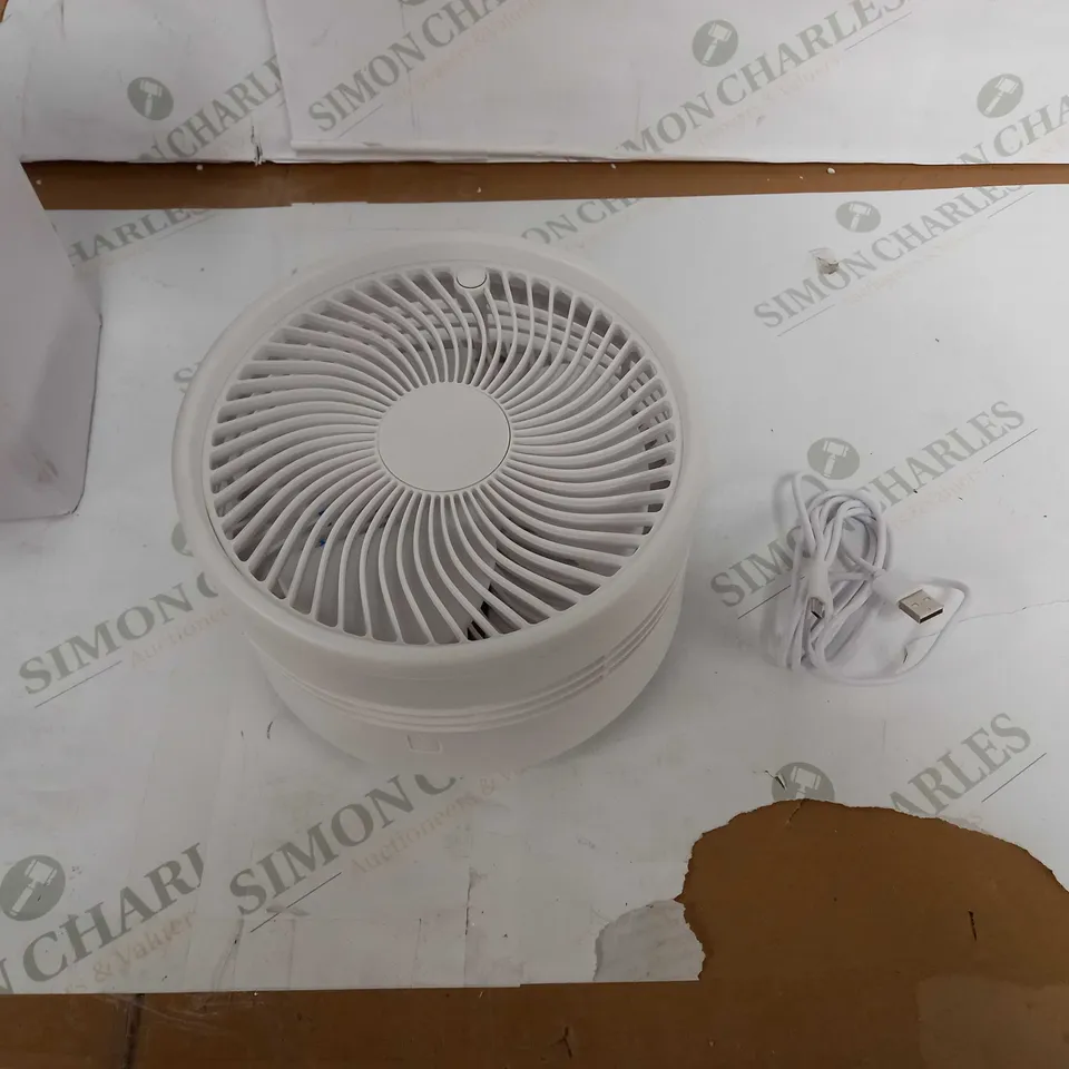 BELL & HOWELL OSCILLATING FOLDING RECHARGEABLE FAN