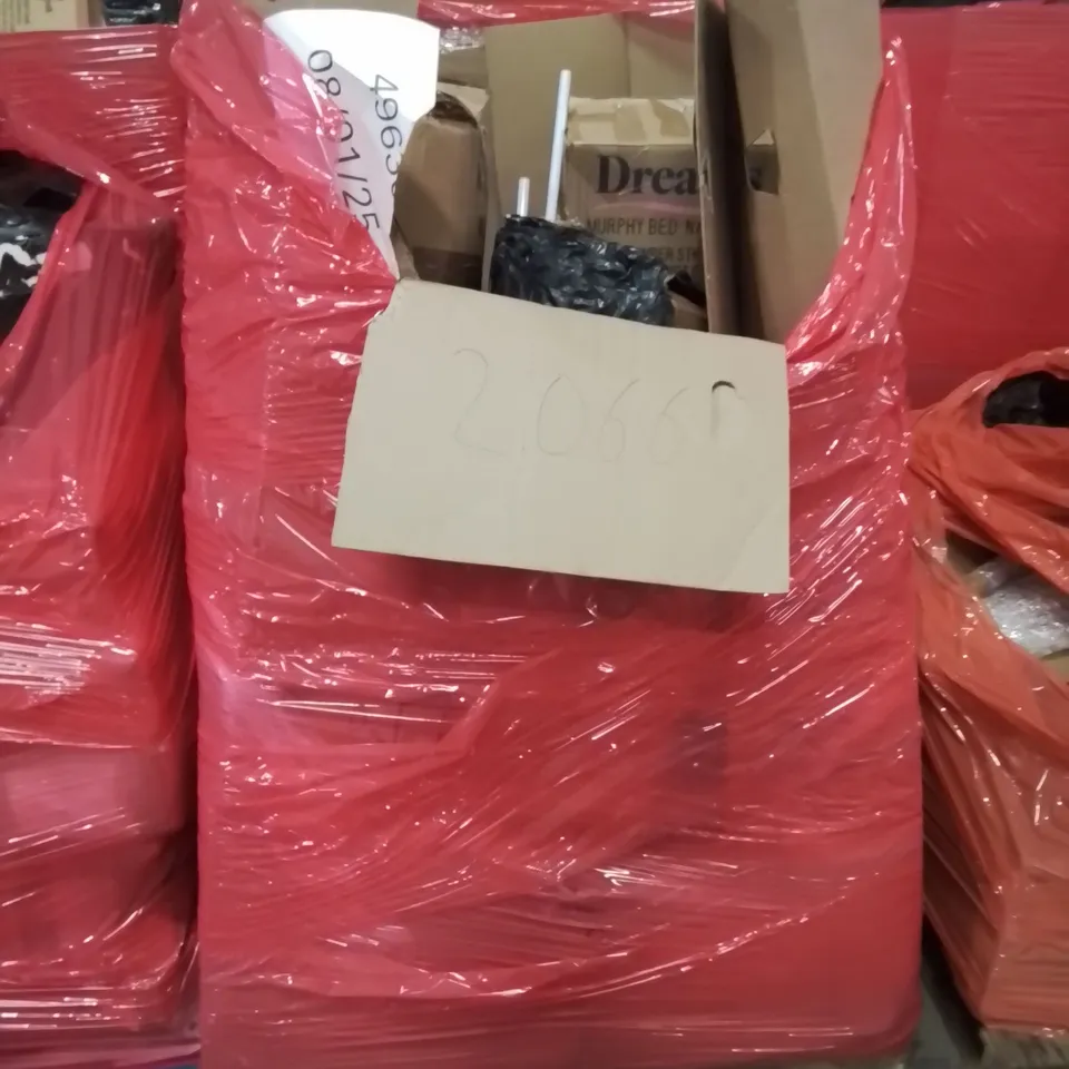 PALLET CONTAINING APPROXIMATELY 20 UNPROCESSED BOXED FURNITURE