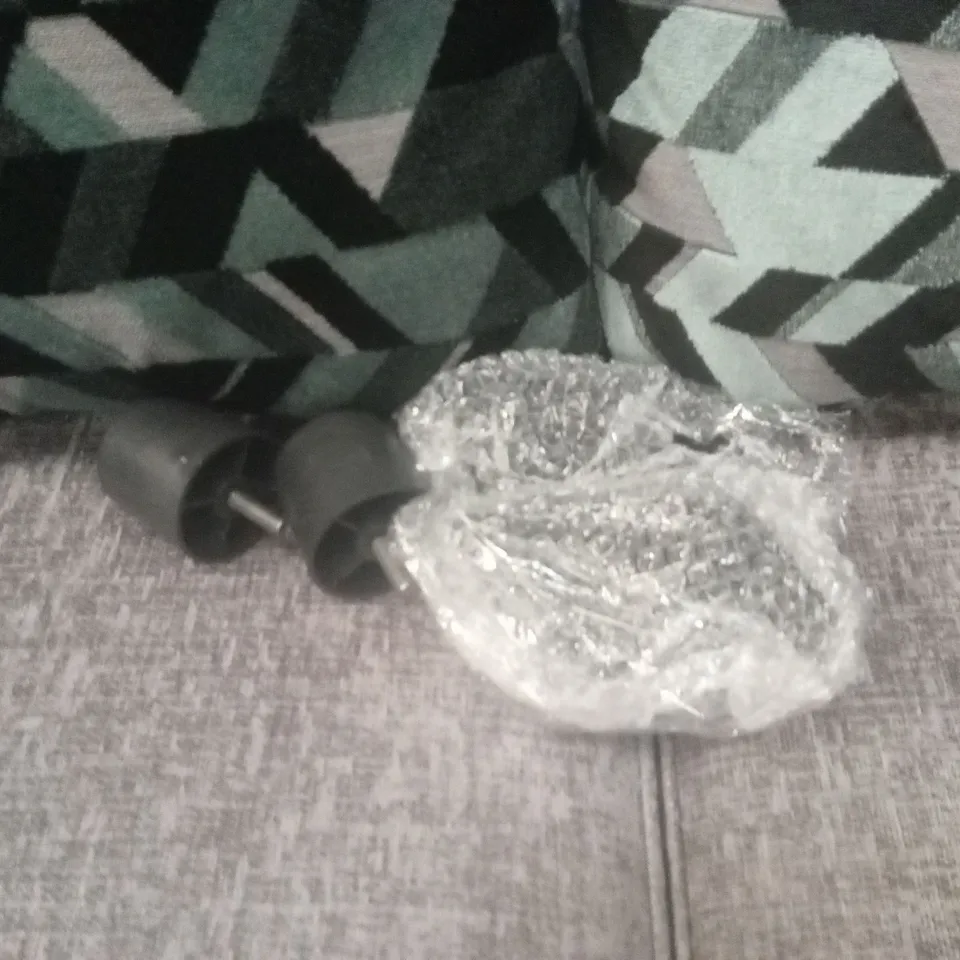 NARVA FABRIC/FAUX LEATHER 3 SEATER SOFA RRP £999