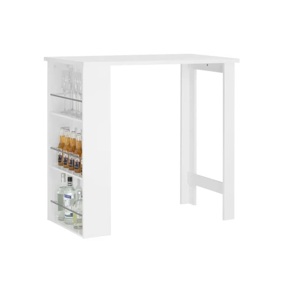 BOXED HACKER BAR CABINET WITH WINE STORAGE (1 BOX)