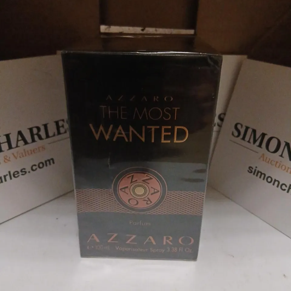 SEALED AZZARO THE MOST WANTED 100ML VAPORISATEUR