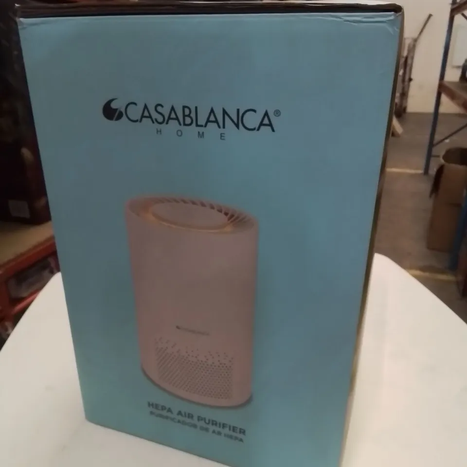 BOXED CASABLANCA HEPA AIR PURIFIER 