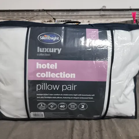 SILENTNIGHT LUXURY COLLECTION HOTEL PILLOW PAIR