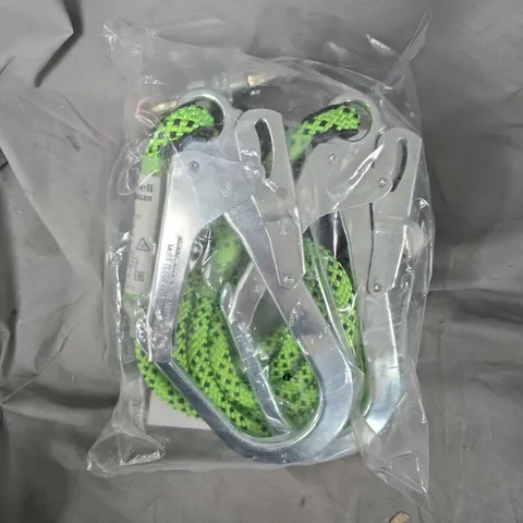 BAGGED HONEYWELL SAFETY 1.5 M FALL ARREST FALL ARRESTER LANYARD TWIST LOCK CARABINER TWIN 