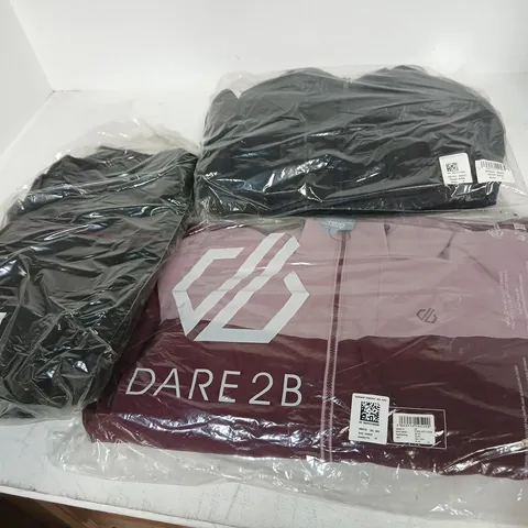 APPROXIMATELY 11 ITEMS OF ASSORTED BRAND NEW REGATTA/DARE 2 B CLOTHING TO INCLUDE; IDED JACKET, ICED JACKET, GLACIER JACKET AND FLURRY JACKET