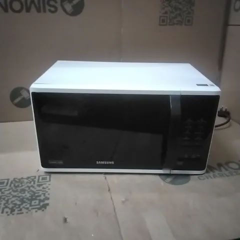 SAMSUNG MS23K3513AW SOLO MICROWAVE - WHITE & BLACK