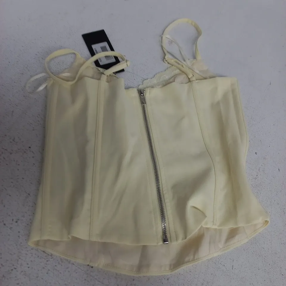 WHITE FOX ITS A LOVE STORY BUSTIER IN LEMON - S