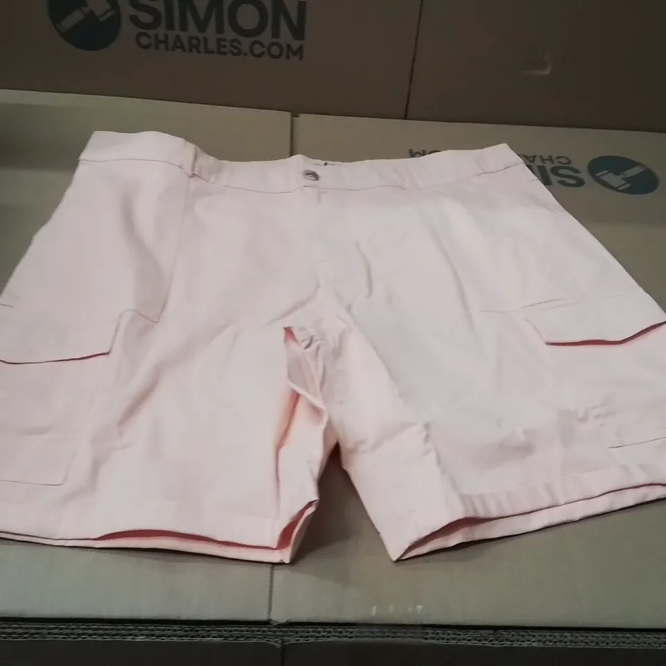 BOXED BRAND NEW APPROXIMATELY 36 JD CARGO SHORTS PEACH SIZE 20