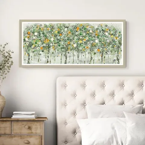 BOXED BEYOND THE VERDANT TREES FRAMED PRINT // SIZE: H 54cm X W 120.5cm